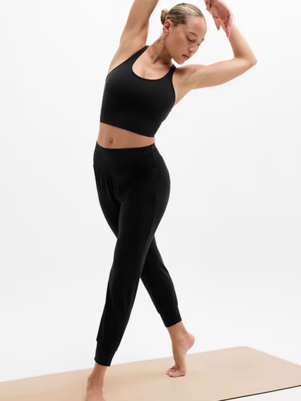 ATHLETA Salutation High Rise Jogger Black Size Small - Picture 9 of 9